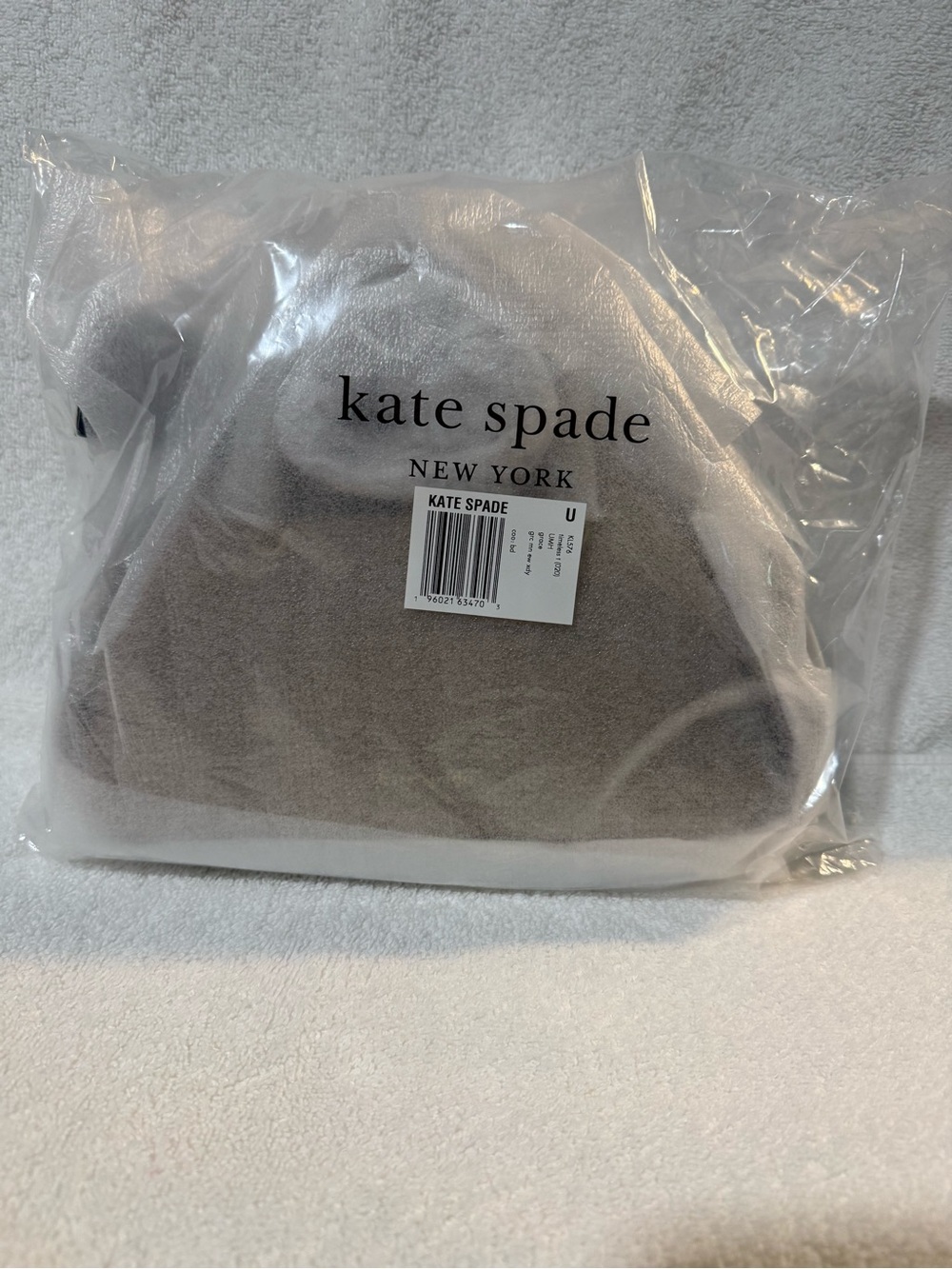 NWT Kate Spade Grace Mini East West Leather Crossbody Timeless Taupe $198 - Picture 10 of 12